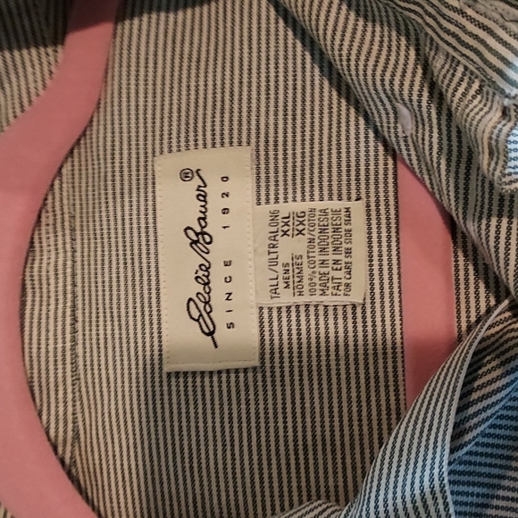 EDDIE BAUER long sleeve button down shirt size XXL - Picture 6 of 6